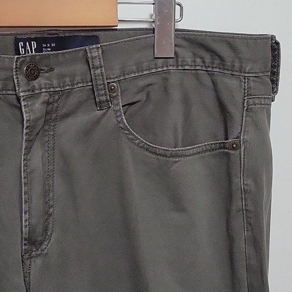 Men's Gap Denim Slim Trousers | Size 34x32 - Picture 5 of 13